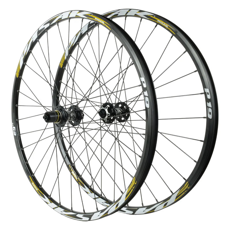 MTB bicycle wheels mountain bike wheel front2 rear4 bearing 26/27.5/29inch HG MS XD Six Hole Disc Brake QR100 135alloy hub thru