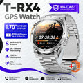 2026New T-RX4 Ultra GPS Smart Watch For Men 6-star GPS Positioning 10ATM Waterproof 850mAh Battery Compass 170+Sports Smartwatch
