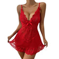 Sexy Lingerie Lace Babydoll Dress Sexy Costumes Bodysuit Exotic Porn Outfit Erotic Underwear Open Bra Mesh Sheer Pajamas