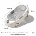 Temperature Sensing Bath Seat Mat Support Structure Mesh Material Baby Bath Net Comfortable Easy to Use Bath Rack Infant Care
