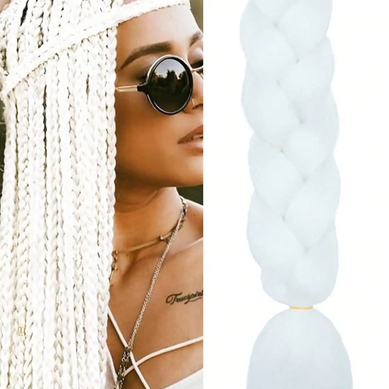 24 Inches DIY Jumbo Braiding Hair Synthetic Hair Extensions Afro Ombre Crochet Braid Hair Wholesale For Women