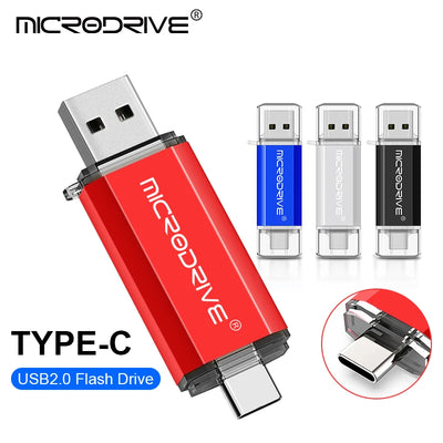 Type C USB Flash Drive OTG 2.0 Micro Pen Pendrive | SAMAG