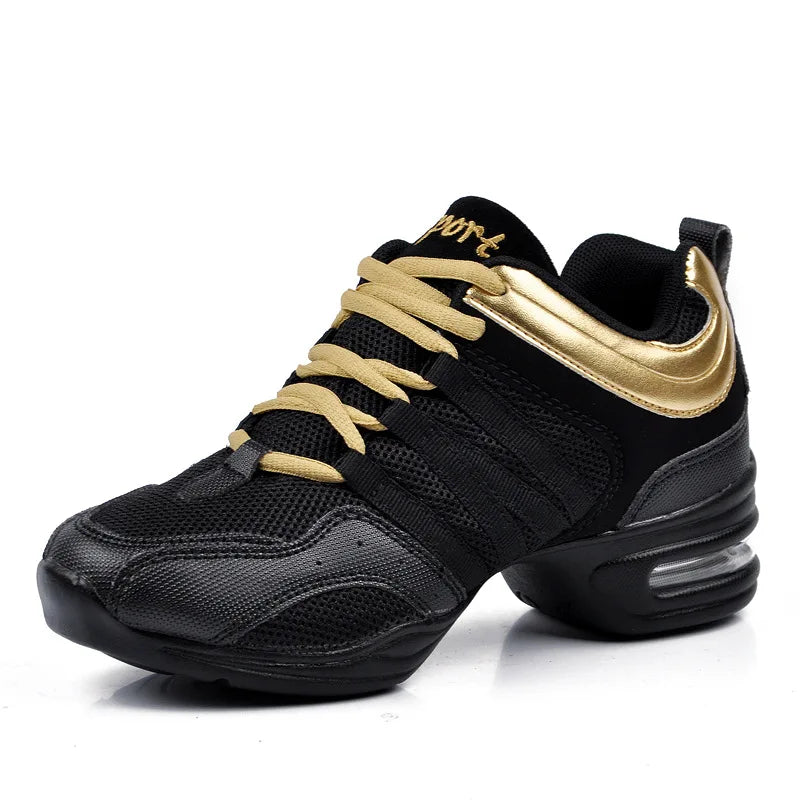 Large Size Women's Dance Shoes Soft Outsole Woman Breath Jazz Hip Hop Shoes Sports Sneakers Ladies Girl Modern Jazz Dancing 2026