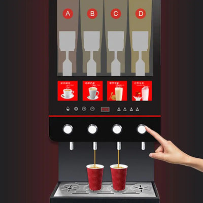 Commercial Milk Tea Vending Machine Four Flavors Instant | SAMAG