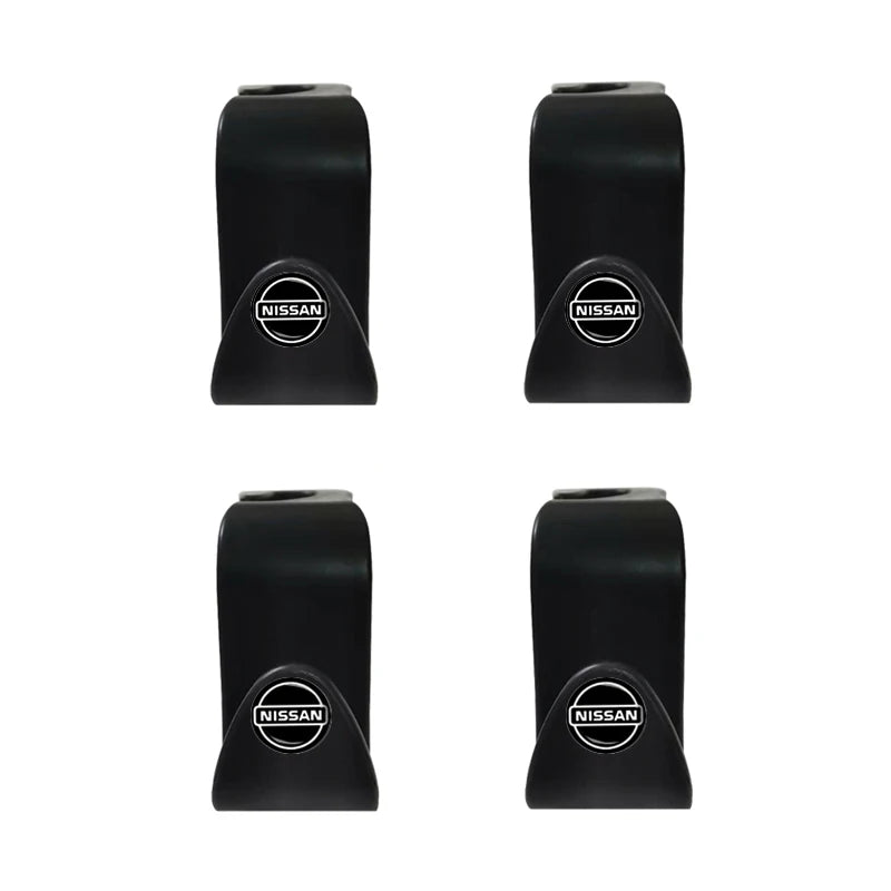 2/4Pcs Car Interior Seat Back Stowing Tidying Hook Car Accessories For Nissan Qashqai j11 j10 Juke X Trail t32 Tiida Leaf Versa