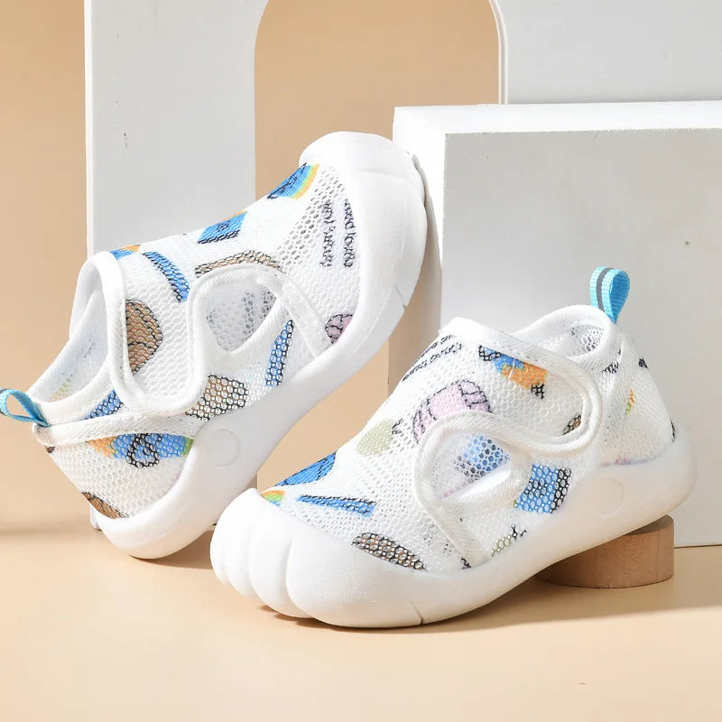 Brand Baby Sandals Summer New 0-3y Baby Walking Shoe Light Gril Sandals Anti Slip Soft Sole Boy Shoe Popular Wholesale Kid Shoes