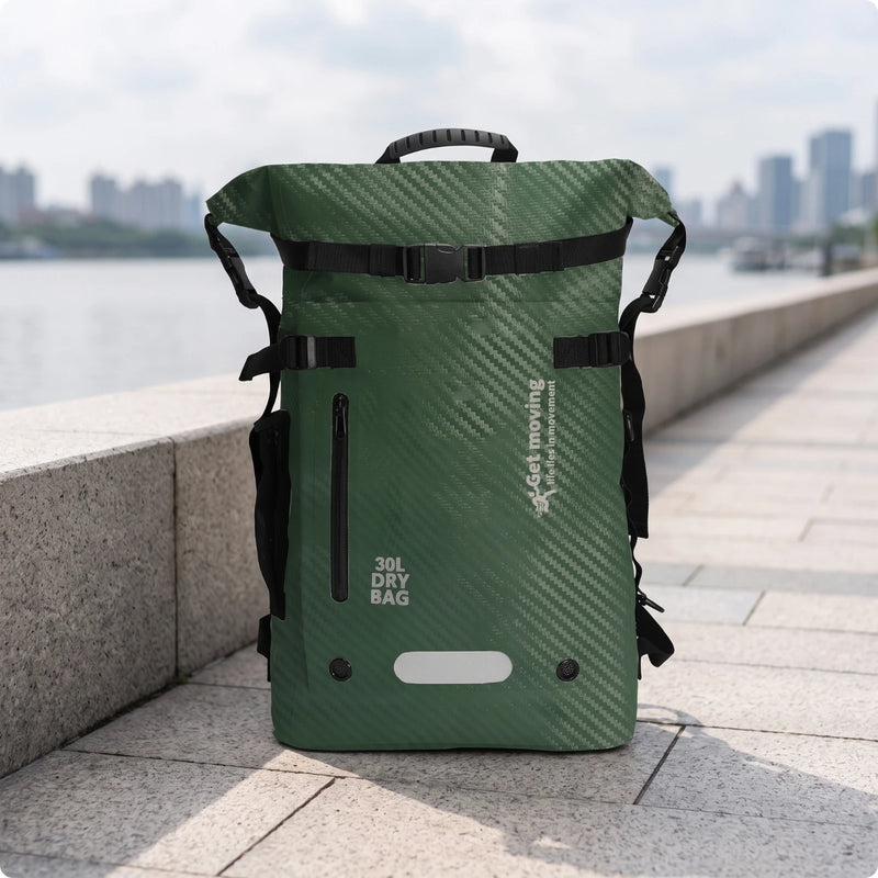 Dry Bag Backpack Water-Resistant Waterproof Roll-Roll-Top | SAMAG