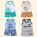 Children Sets Kids Clothes Vest Suit Summer Clothing baby | SAMAG