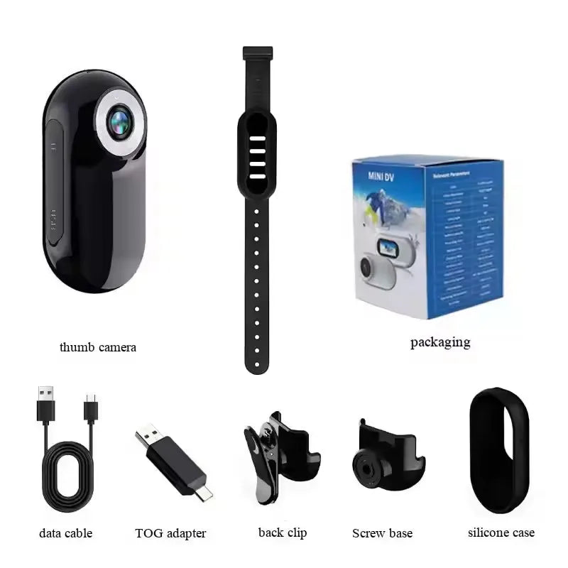 Sports Camera 1080P In Helmet Motorcycle Bike Filming Waterproof Mini Camera Bicycle Action Video Recording Battery Digital Cam