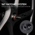 ELITEWHEELS Gravel 5 Carbon Spoke Wheels Road Disc Tubeless Inner Width 19mm Ratchet System Center Lock Hub Trail Cross Country