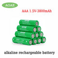 AAA1.5V Battery 3800mAh Rechargeable Battery Lithium Ion 1.5 V AAA Battery for Clocks Mice Computers Toys So on