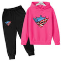 Kids Autumn Spring Fashion Cody WWE Pullover Hoodie+Pants | SAMAG