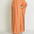 Women One-Piece Hooded Prayer Dress Smocking Sleeve | SAMAG