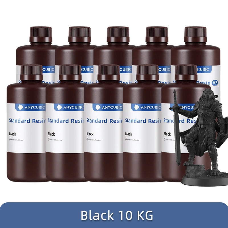 ANYCUBIC 405nm UV Standard Resin / Standard Resin V2 For LCD 3D Printer Photon Mono M7 3D Printing Resin UV Sensitive Resin 1kg