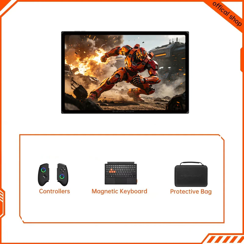 OneXplayer X2 3-in-1 Gaming Laptop Intel Arc G3 Extreme 48GB+1TB 10.9 Inches LTPS 120Hz Gaming PC Handheld Console Tablet 65Wh