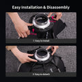 Ulanzi AS-045 45cm Quick Release Deep Octagonal Honeycomb Grid Softbox Bowens Mount for Bowens COB Light Photo Studio Flash Lamp