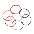 1.5/2/3mm Black Red Bracelet Stainless Steel Clasp For Women Man Couple Leather String Homme Hand Thread Male Jewelry Trending