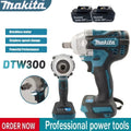 Makita DTW300 Tool Set Brushless Power Large Cordless Wrench 330Nm Torque Wind Cannon Remove Tire Lithium Auto Repair | SAMAG