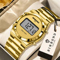 BINBOND Durable Chronograph Electronic Watch For Men Wristwatch & Movement LED High - definition - Visuel 9 | SAMAG