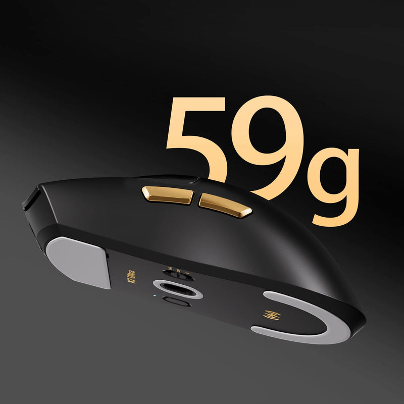 MCHOSE K7 Ultra Wireless Gaming Mouse PAW3950 Dual 8K Polling Rate Lightweight Magnetic Wireless Charging Dock Esports Office