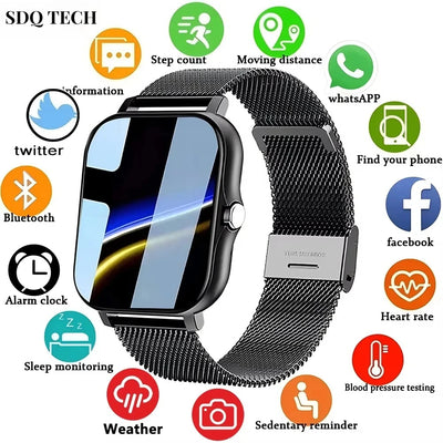 New Smart Watch For Men Women Sport SmartWatch Faces | SAMAG