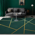 Modern Luxury Rugs Living Room Decoration Home Large Carpet for Bedroom Children's Room Decor Floor Mats Green Porch Doormat