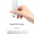 USB 4G LTE Modem Unlocked Mobile Dongle Wifi Router 150mbps With SIM Card Slot Pocket For Car Outdoor
