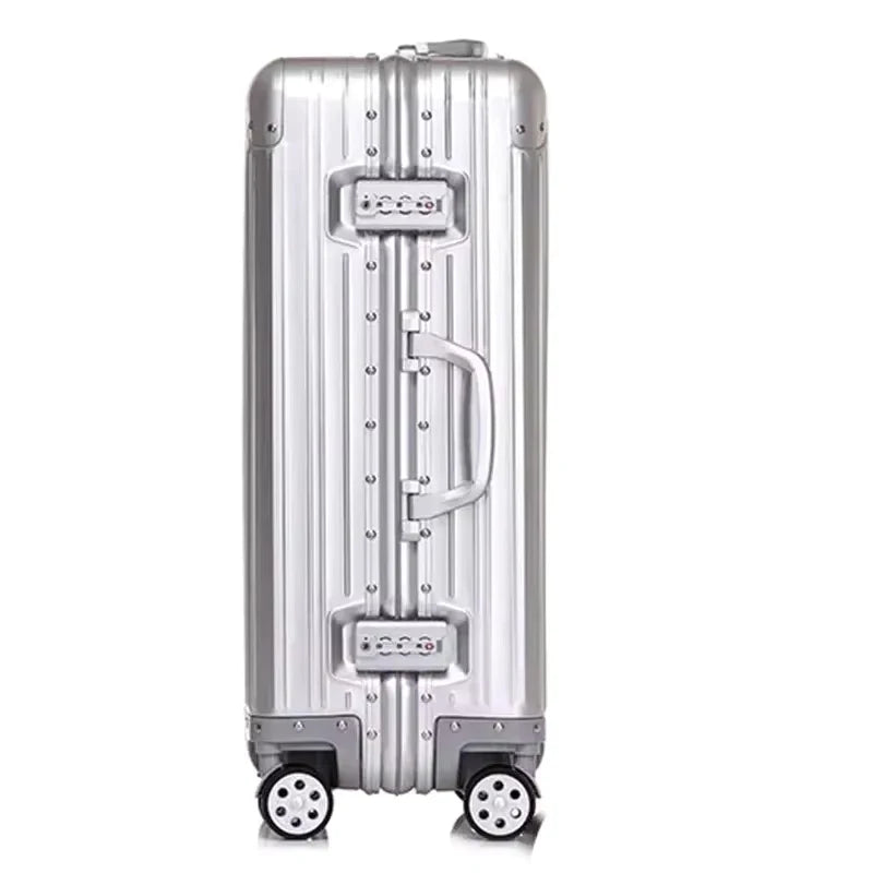 COLENARA 20 "24" 26 "29 Inch All Aluminum Magnesium Alloy Suitcase High-quality Large Capacity Men's Business Travel Luggage