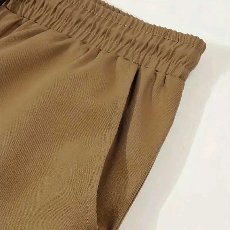 Men's Cargo Shorts Summer Letter Print Casual for Outdoor | SAMAG