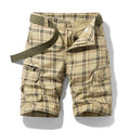 New Summer Men Thin Cotton 100% Cargo Shorts Jogger Pants | SAMAG