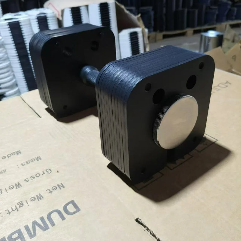 Insert Type Adjustable Steel Dumbbell Detachable | SAMAG