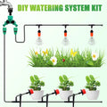 148pcs/set Automatic Watering Drip Irrigation Sprinkler Kit For Garden And Yard Cooling, Dust Removal And Irrigation System