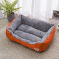 Large Pet House Dog Bed Cat Mat Long Plush Deep Sleeping Warm Soft Small Dog Cushion Calm Beds for Puppy Chihuahua