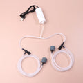 Aquarium USB Oxygen Air Pump Fish Tank Portable Dual-hole | SAMAG