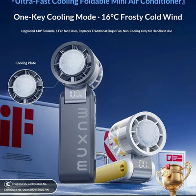 Muxce Portable Cooling Mini Air Conditioner Fan Foldable | SAMAG