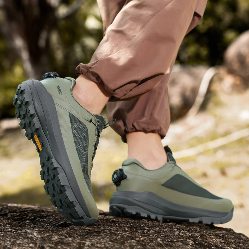 Men's Fashionable Thick-Heeled Outdoor Climbing Casual Shoes Sporty Running Shoe Comfortable Breathable Lightweight