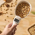 Household pet electronic measuring spoon scale 800g handle spoon scale nutrition scale mini complementary dog food feeding scale