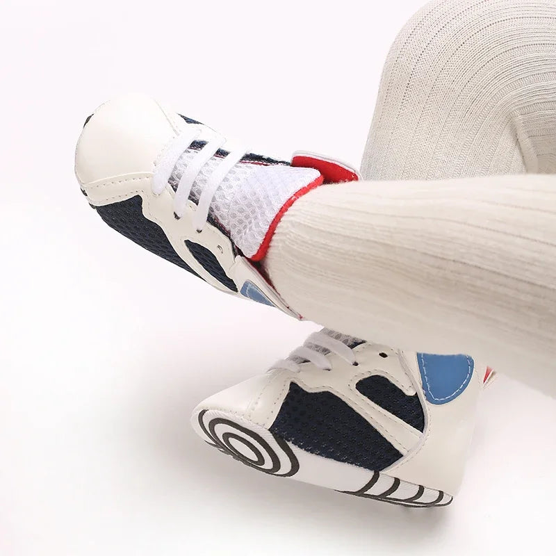 High Top Soft Soled Men's And Women's PU Mesh Breathable - View 5 | SAMAG