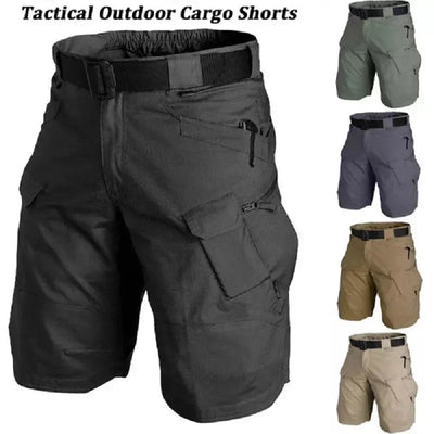 IX7 Men Tactical Cargo Shorts Summer Waterproof | SAMAG