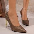 2026 New Printed Design Casual Women's Super High Heel Single Shoes Fashion Simple Style Pointed Toe Elegant Stiletto Women Shoe