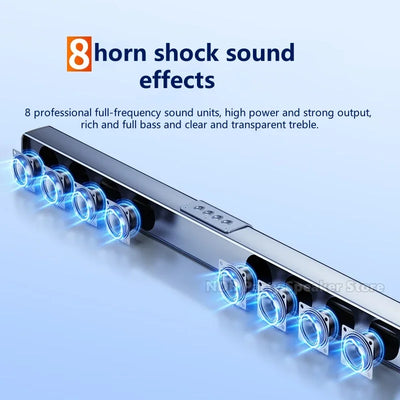 9D Stereo Sound Bar For TV Cinema Echo Wall Bluetooth | SAMAG