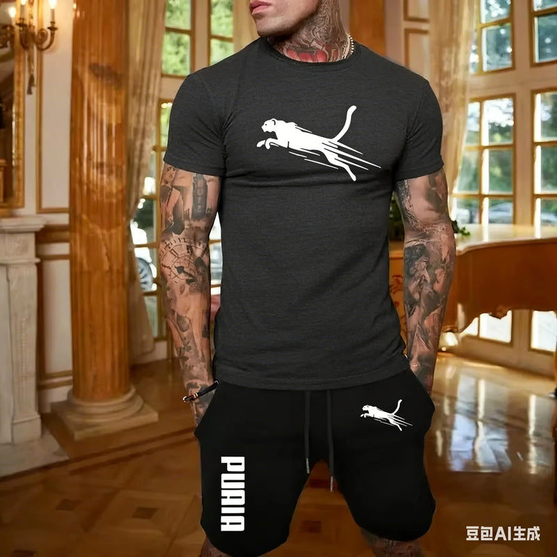 Trend Fashion Leisure Summer Outdoor Sports Set Men's | SAMAG