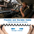 ABBREE AR-158 Rechargeable Walkie Talkie Speaker Microphone Volume Adjust Type-C Charging for Baofeng UV 5R MINI UV 21 PRO Radio