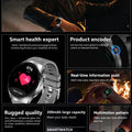 G.L Wear 2025 New Men's Smart Watch HD Display Health Tracking Bluetooth Calling Voice Assistant Sports Smartwatch