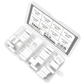 10pcs BPR56 5W 0.001 0.1 0.15 0.22 0.25 0.33 0.5 ohm Non-inductive Ceramic Cement Resistor 0.1R 0.15R 0.22R 0.25R 0.33R 0.5R