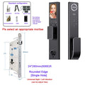 Outdoor Waterproof Lock Wifi Tuya APP Remote Voice Intercom Electronic Door Lock Face Fingerprint Smart Door Lock With Camera