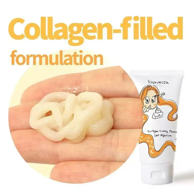 1/3PCS Cer-100 Hair Conditioner Protein Coating Solution, Collagen Keratin Improves Dry and Frizzy Hair Smooth Gentle Hair Care