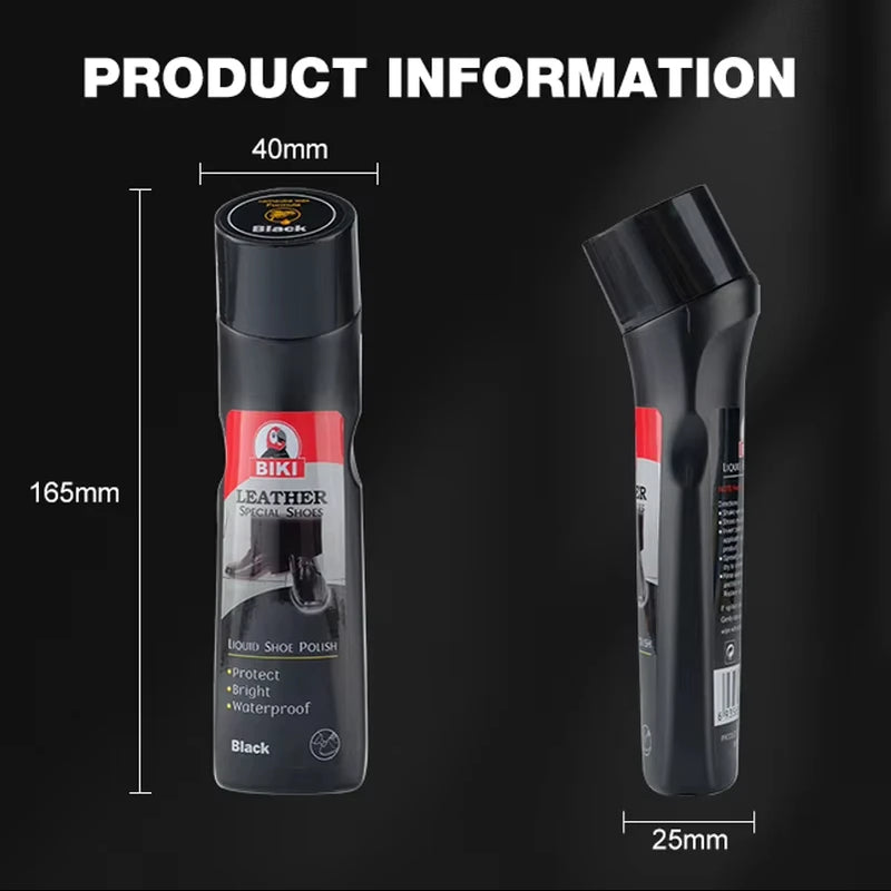 Neutral Black Genuine Leather Shoe Polish Premium Liquid Shoe Polish Leather Shoe Care Shoe Polish Cleaning Liquid Shoe Polish