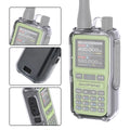 Baofeng 5R Mini Walkie Talkie Transparent Protective Cover Clear TPU Soft Case Pouch Ham Radio Bag For Camping Hunting