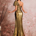 Lucyinlove Luxury Slanted Shoulder Fishbone Evening | SAMAG